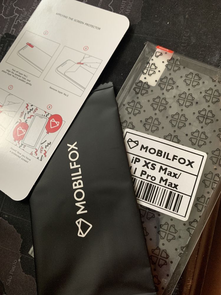 Etui / case i folia ochronna for iPhone Xs Max