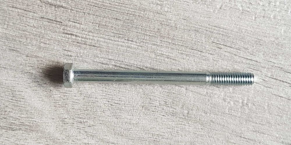 Śruba M6 x 80 mm ocynk 10 szt.
