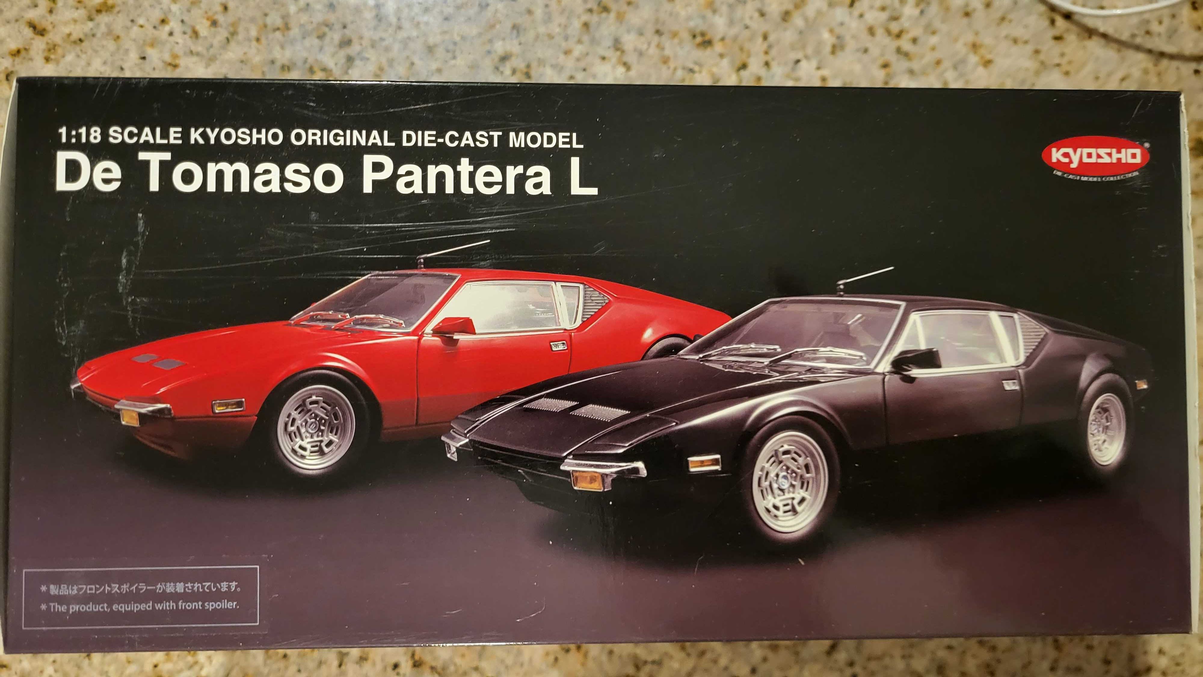 De Tomaso Pantera  kyosho 1:18