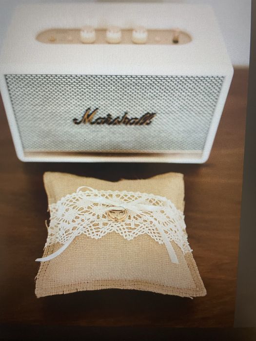 Cesta almofada porta alianças