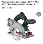 Akumulatorowa piła tarczowa 20 V, PHKSA 20 Li C4