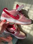 Nike sb dunk low x strangelove pink найк данки