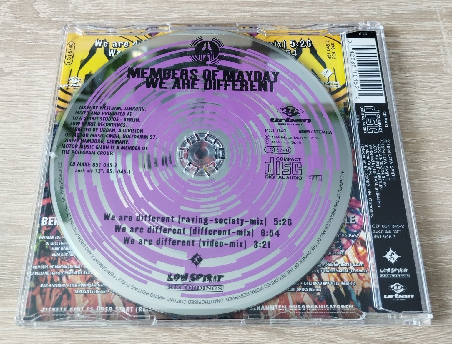 Members of Mayday – We Are Different