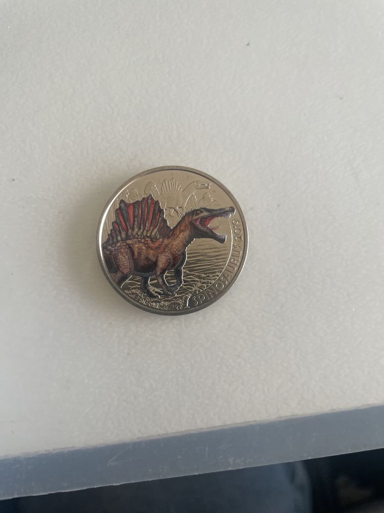 Moeda 3€ Áustria 2019 “Spinosaurus”