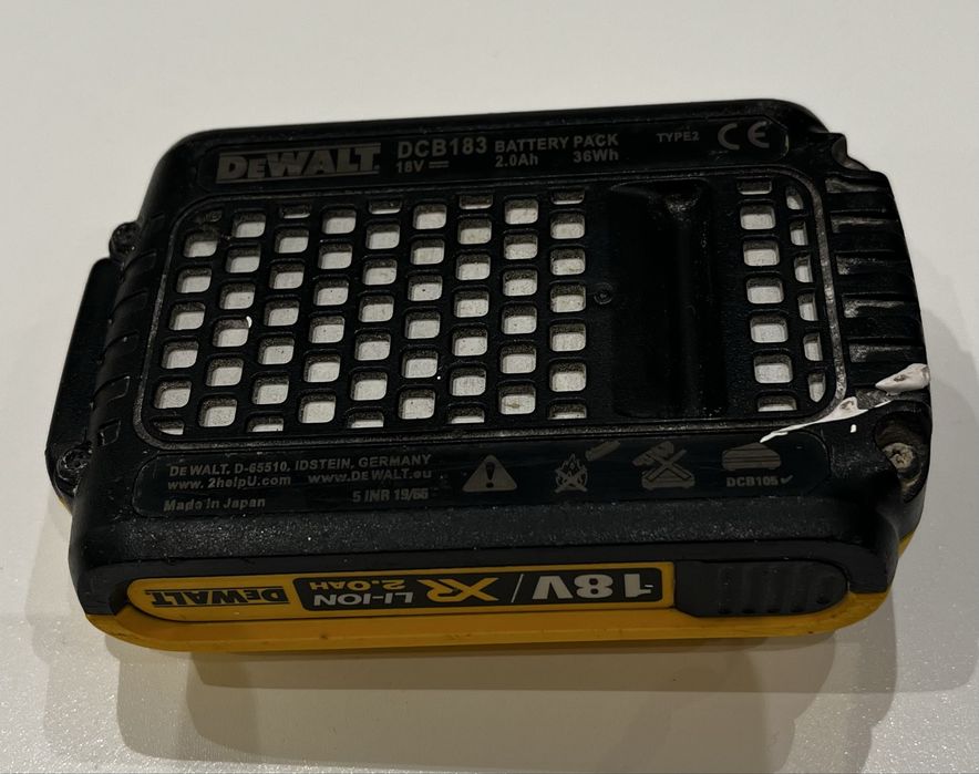 Akumulator DeWalt DCB183 2.0Ah 18V