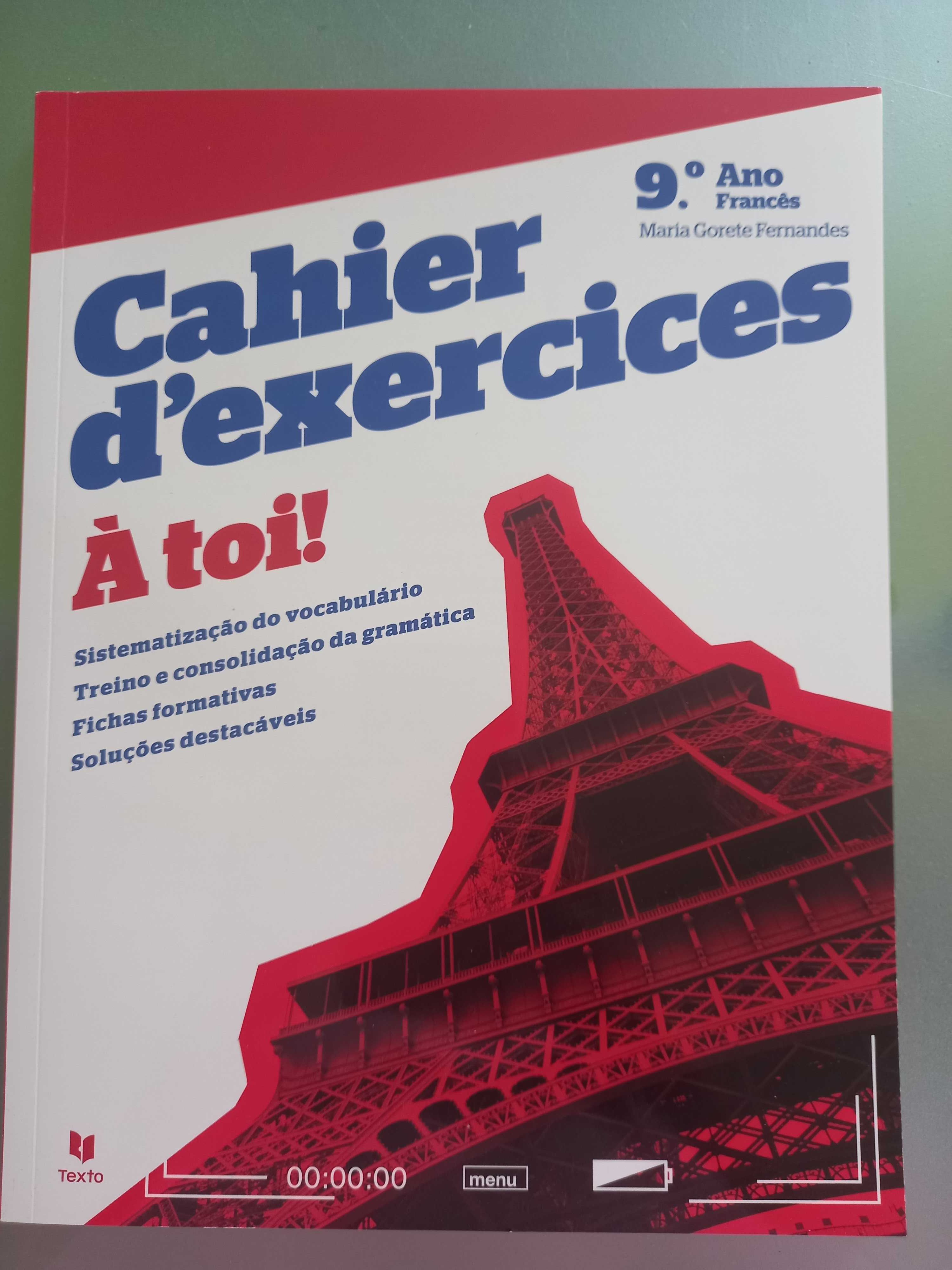 Cahier des exercices - Francês 9º ano - caderno de atividades