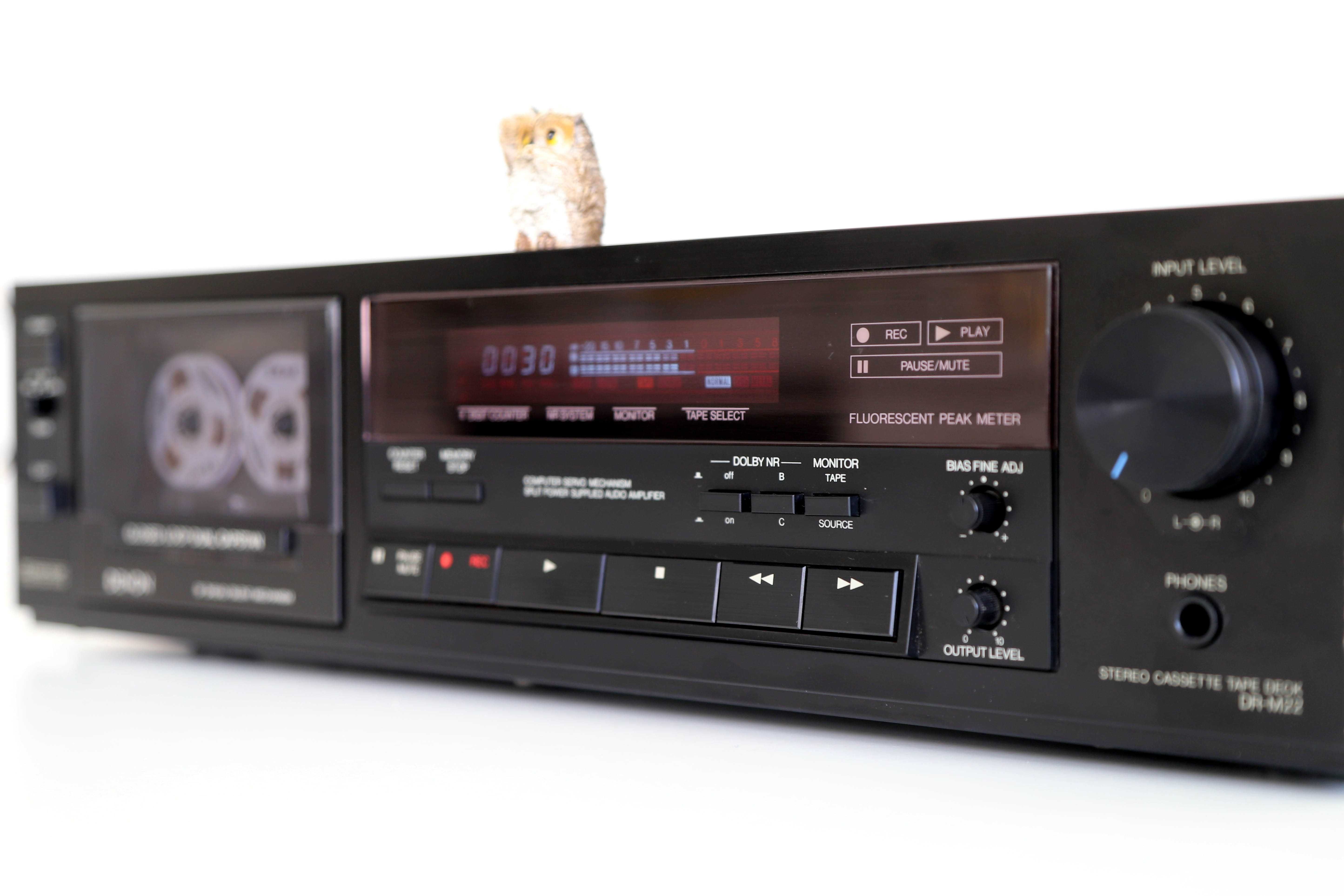 Denon DRM-22 Tape Deck Cassetes 3 cabeças