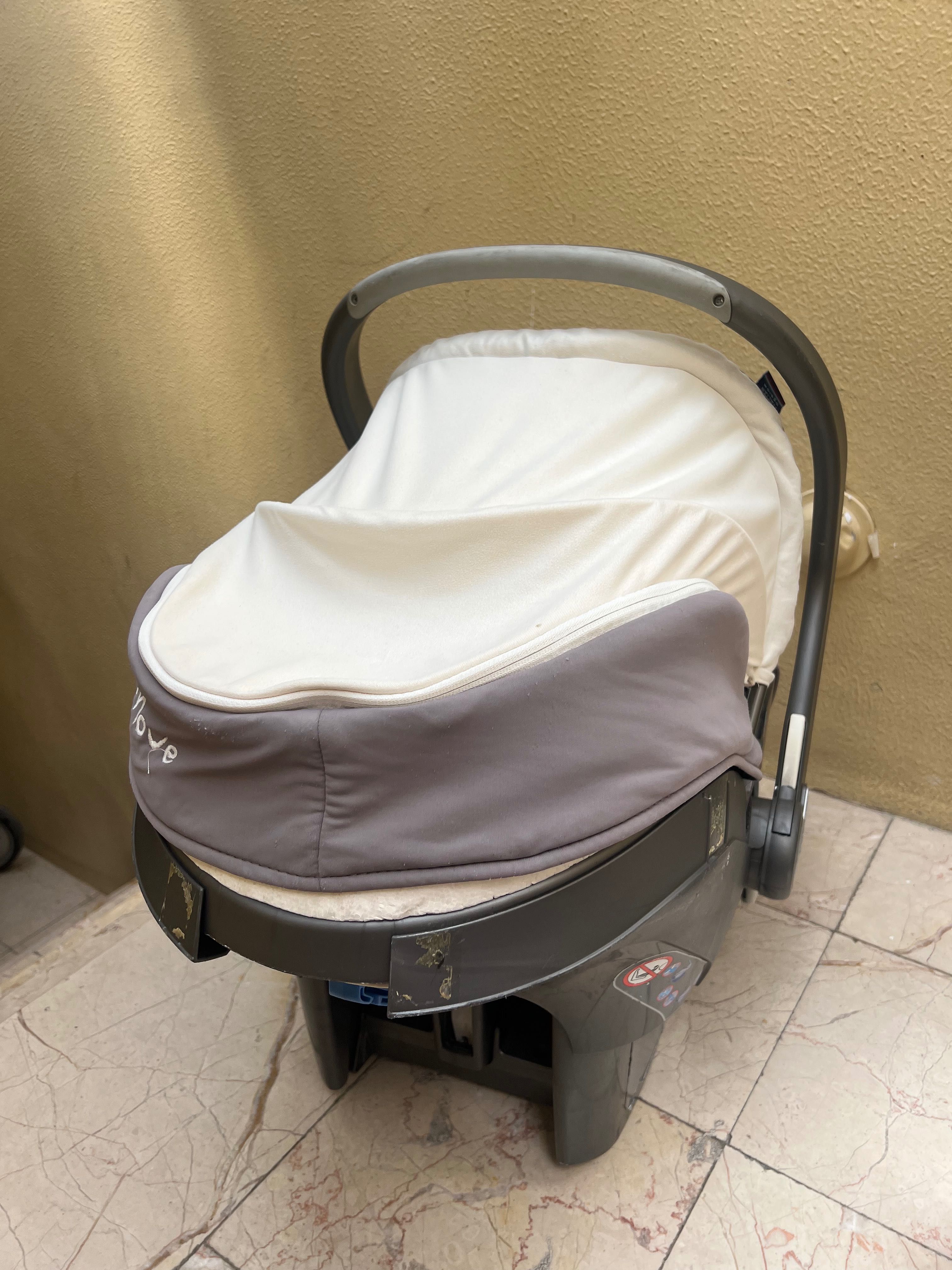 Carrinho de bebê 3 peças +isofix chicco