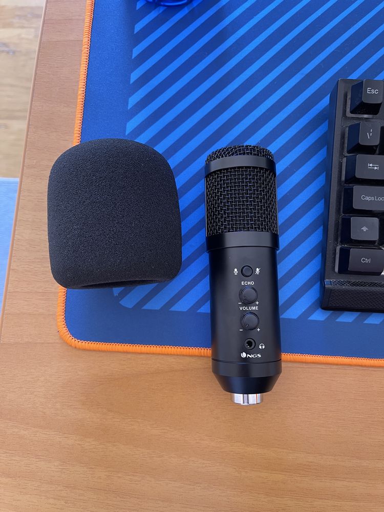 Microfone Gaming/Podcast/Vloging