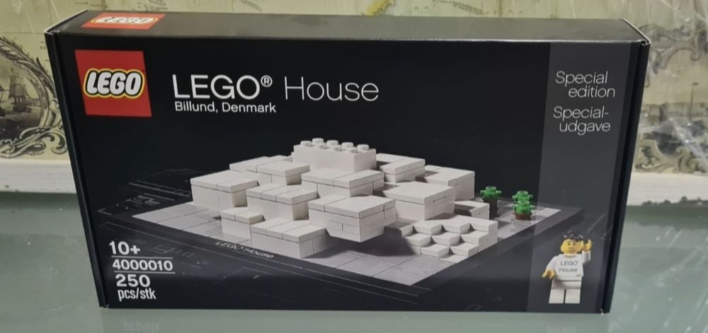 Lego House #4.000010# Lego House. White Edition. Com minifigura exclu