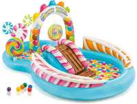 Дитячий ігровий надувний центр Солодощі INTEX міні аквапарк