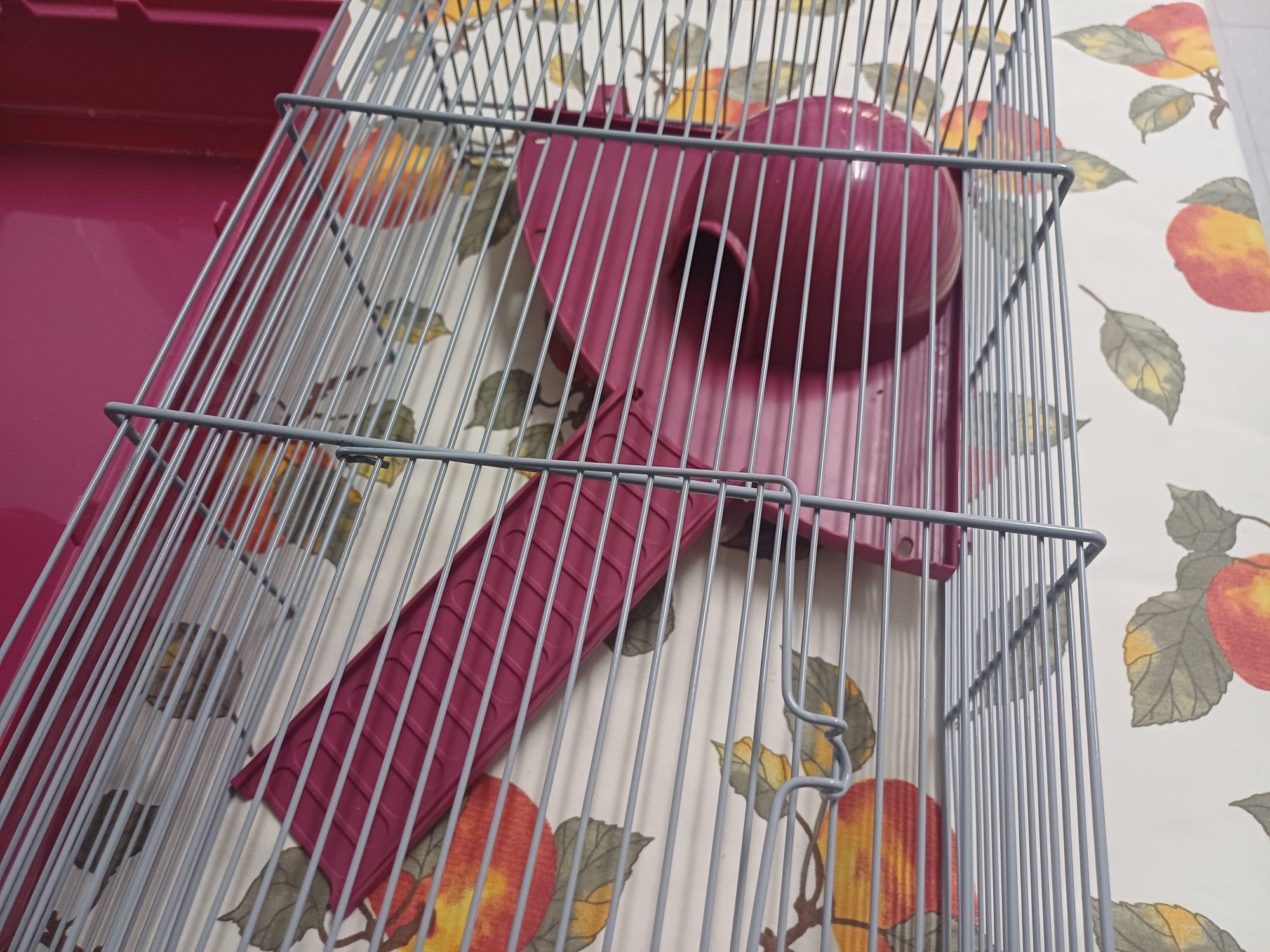 Gaiola Rosa para Hamster