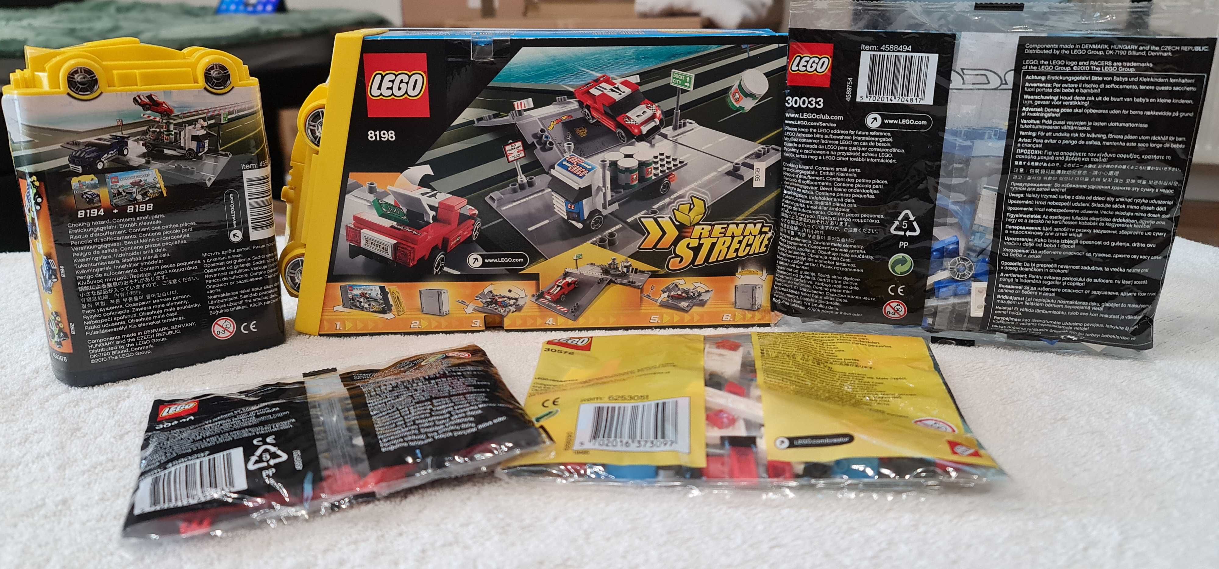 NOWY Multi-Zestaw Klocków LEGO 8198+Dodatki MISB/Kolekcjonerski