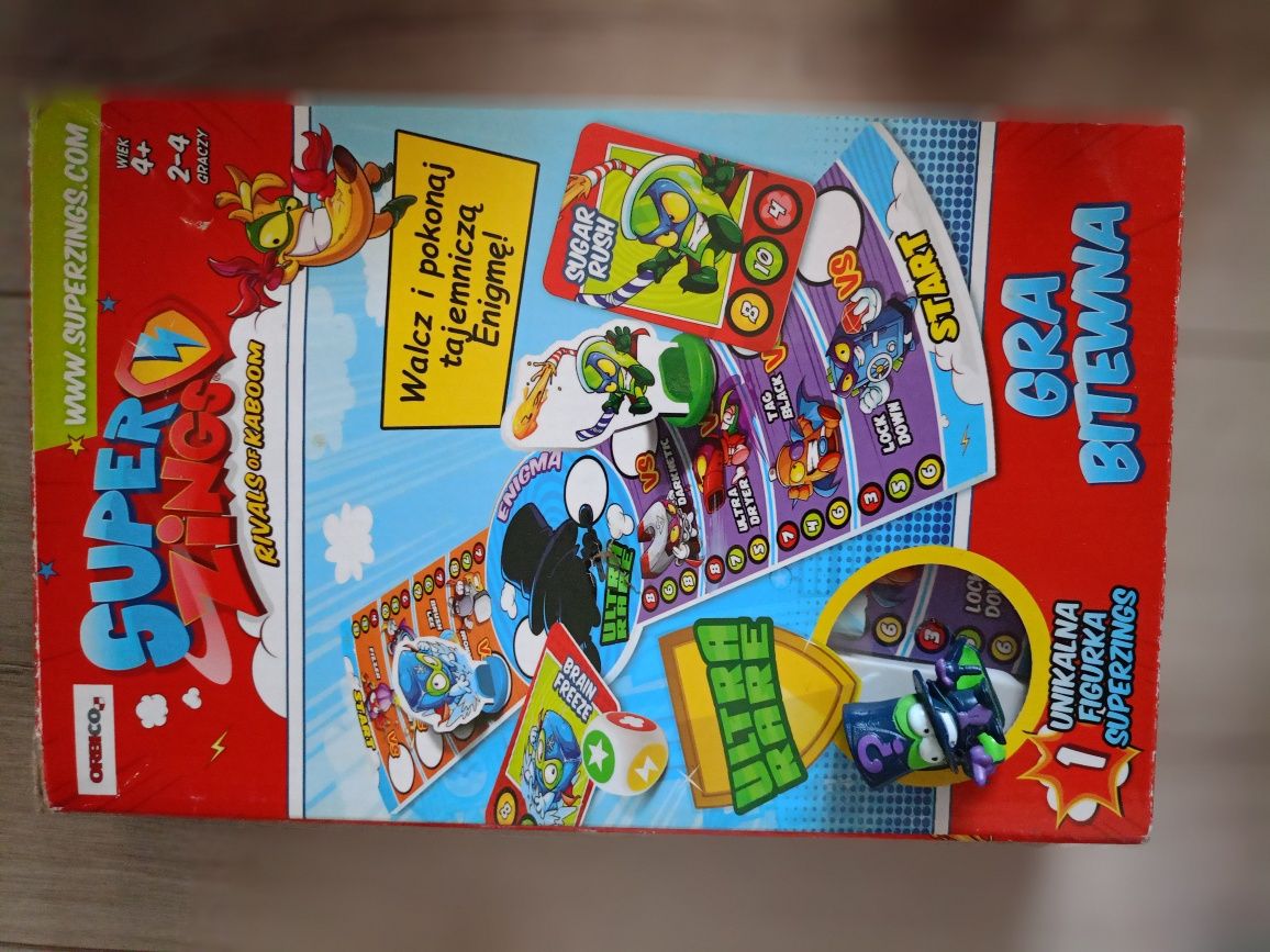 Zestaw super zings things pojazdy figurki i wiele więcej