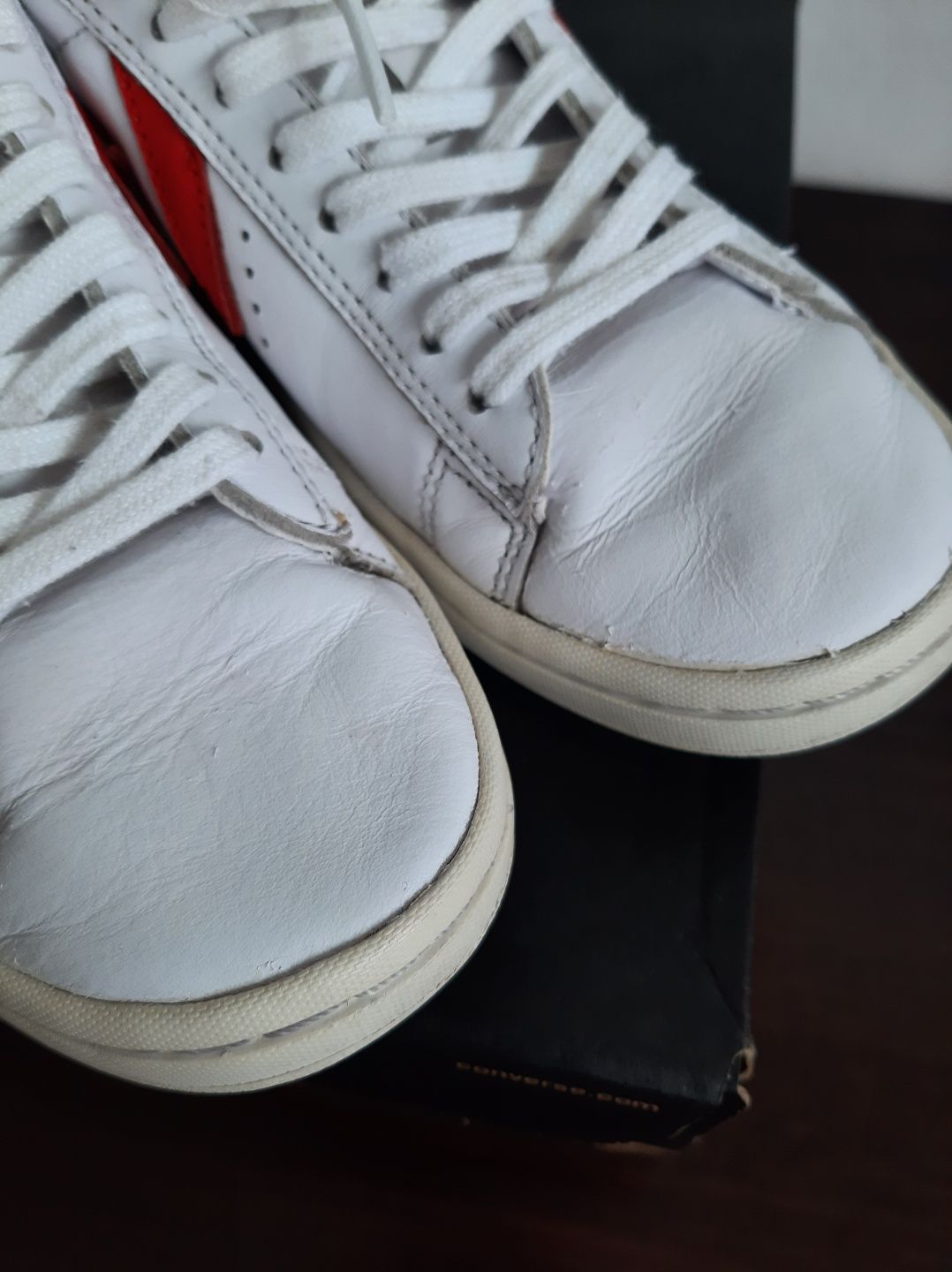 Białe sneakersy Converse 35