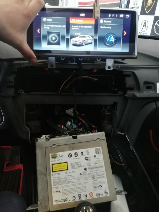 Rádios Novos Android BMW Série 3 F30 Bluetooth navegação gps Wifi