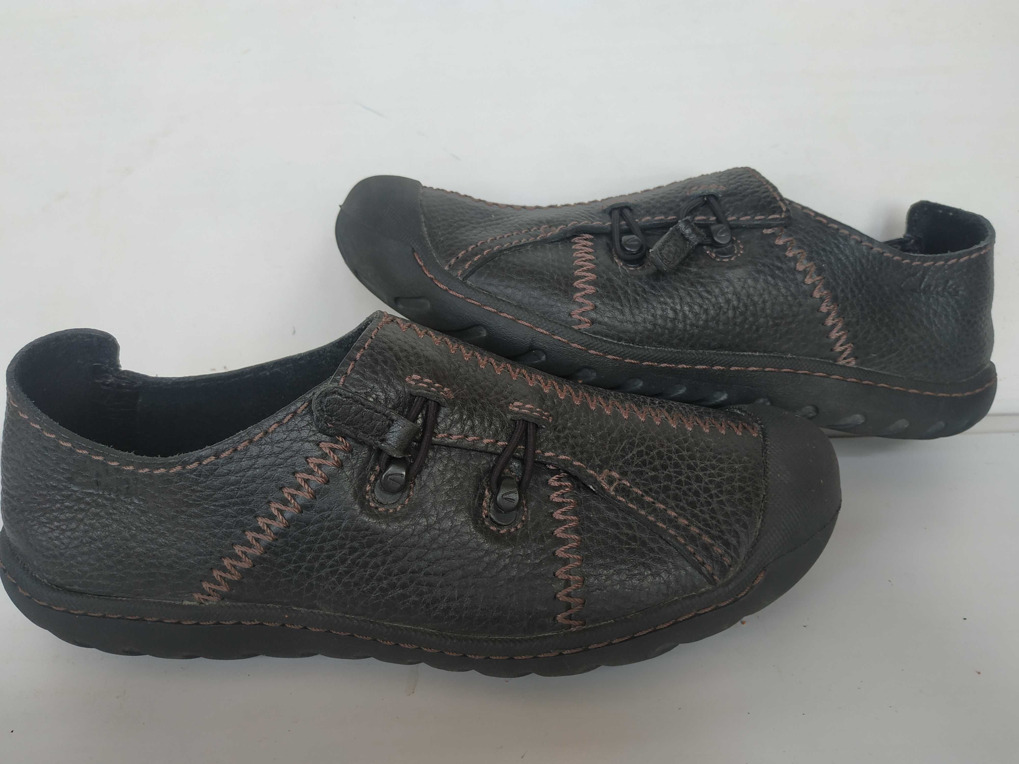 Clarks мокасины слипоны кожа 41,5р.