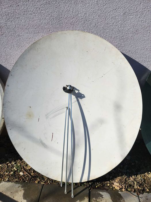DUŻA ANTENA SATELITARNA 90cm 110cm 120cm 130cm 160cm kompletne sprawne