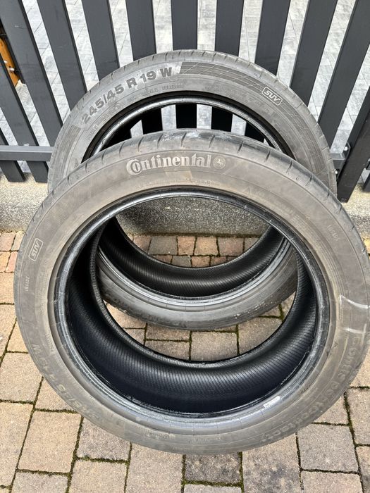 Continental 245/45R19 98W, DOT4018, Hankok 235/45R18 98W DOT1919