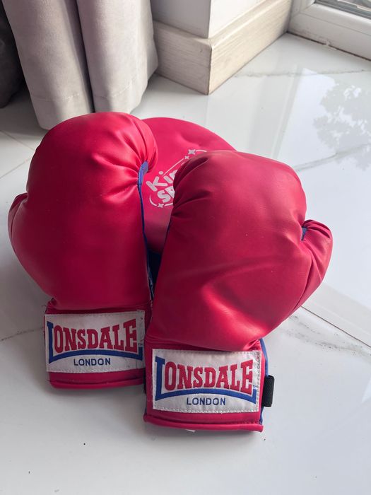Боксерські рукавички Lonsdale London – червоні, якісні