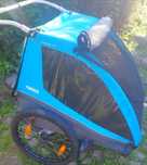 Przyczepka rowerowa dla dzieci Thule Coaster XT Blue
