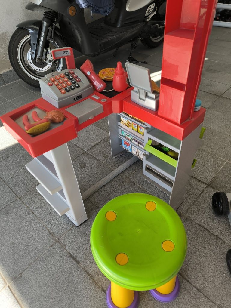 Mini mercado para brincar