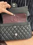Torebka Chanel czarna canvas