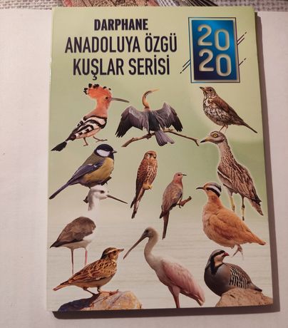 Набір монет Туреччини птахи.