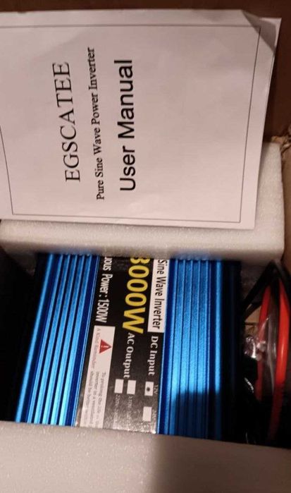 Iнвертор 1500/3000 ватт, чистий сiнус