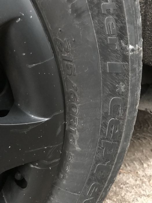 Диски гума ковпаки колеса зимові покришки шини зима 215/60 r16 5*108