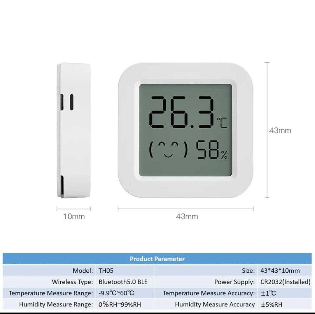 Термометр гігрометр з блютуз,TH05, bluetooth, SmartLife