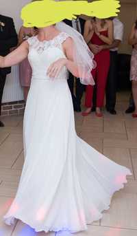 Suknia ślubna Stella York kolor ivory rozmiar 36