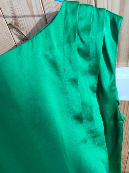 Вінтажний шовковий боді S-M