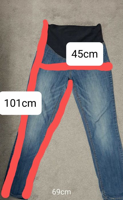 Spodnie ciążowe H&M Mama