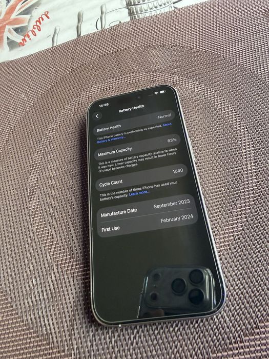 iphone 15 pro 256gb white titanium