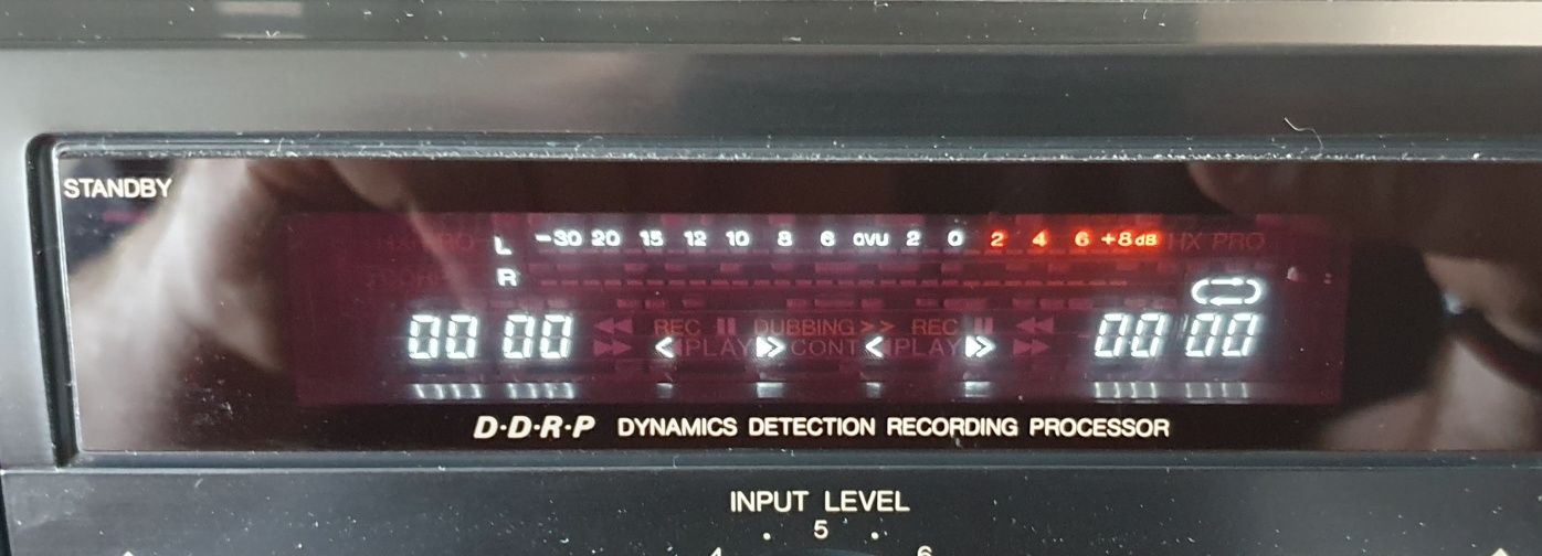 Magnetofon Deck JVC TD-W254BK Sprawny