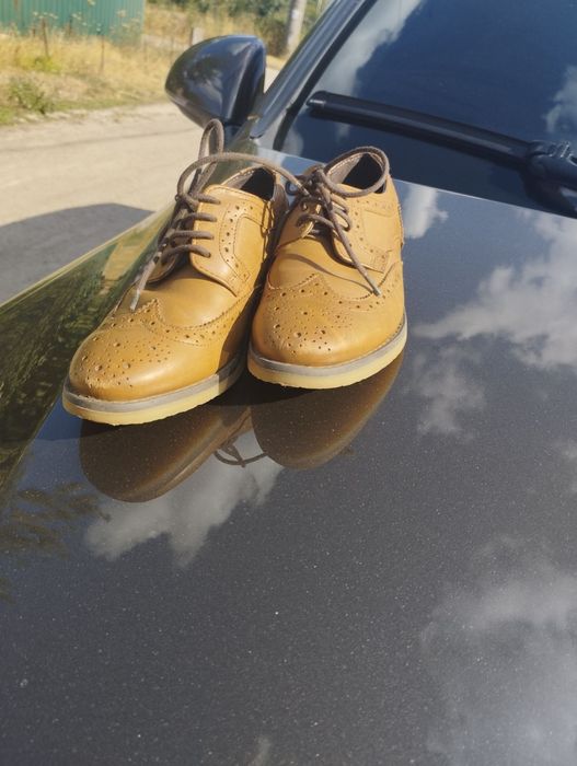 Шкіряні туфлі броги  Marks&Spencer