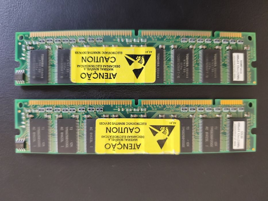 Memórias Ram 64Mb 168-pin