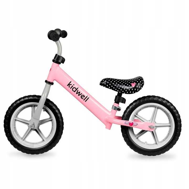 Kidwell Rebel Pink Rowerek Biegowy Różowy Jeździk Dla Dzieci *NOWE*