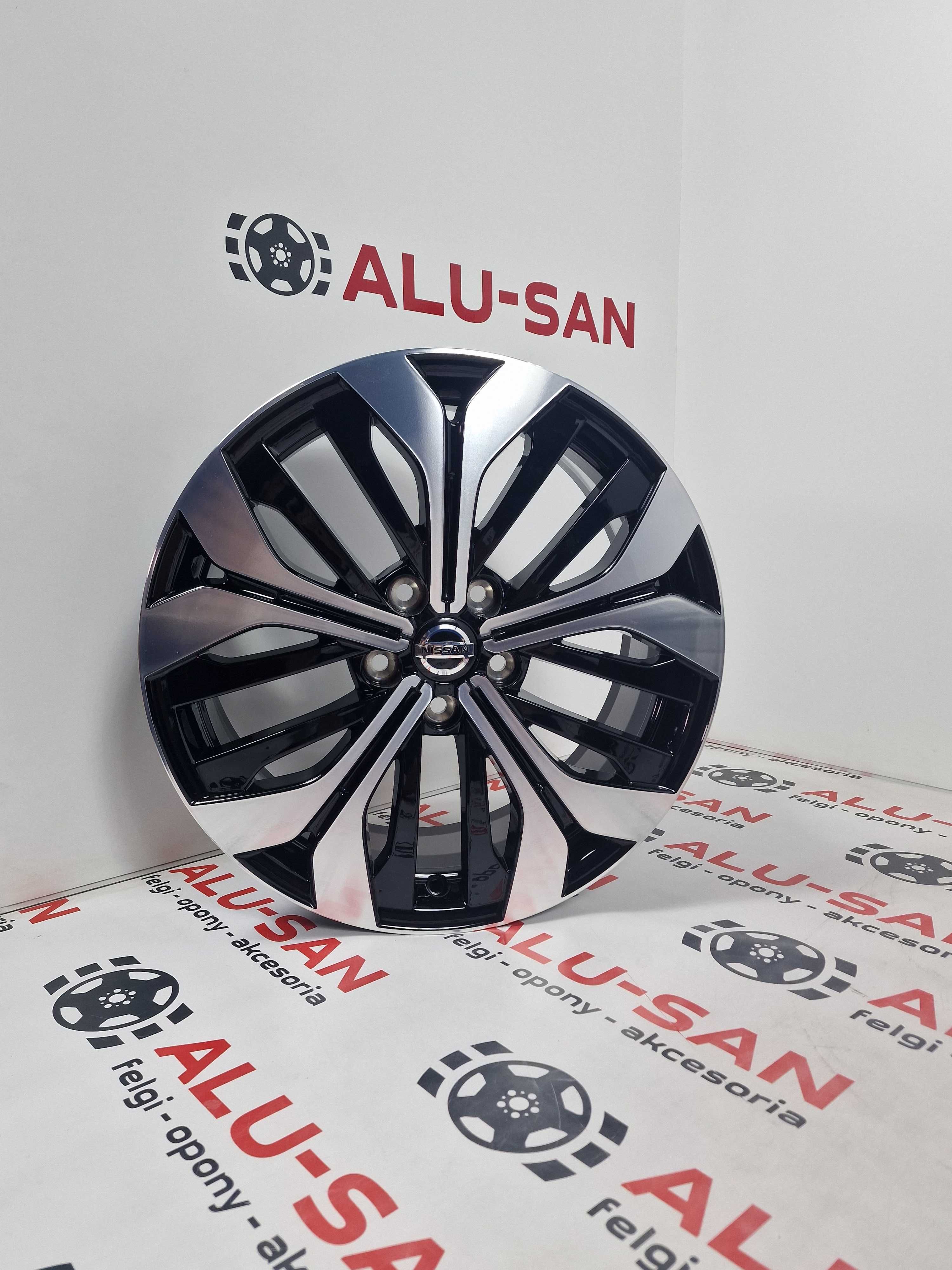 NOWE alufelgi NISSAN 18" 5x114,3 Juke Primera Qashqai - Czarne