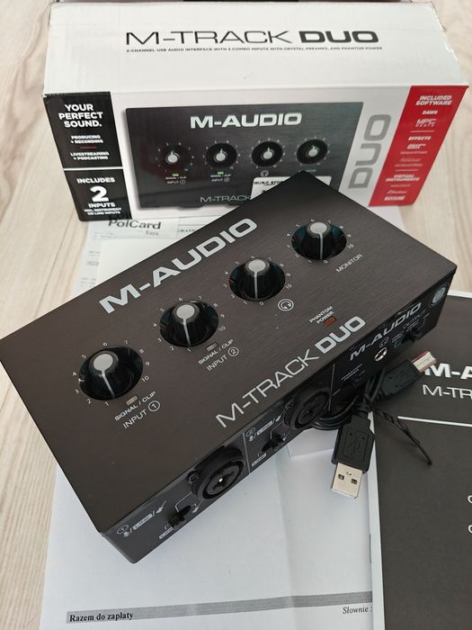 Interfejs Audio M-AUDIO M-Track DUO