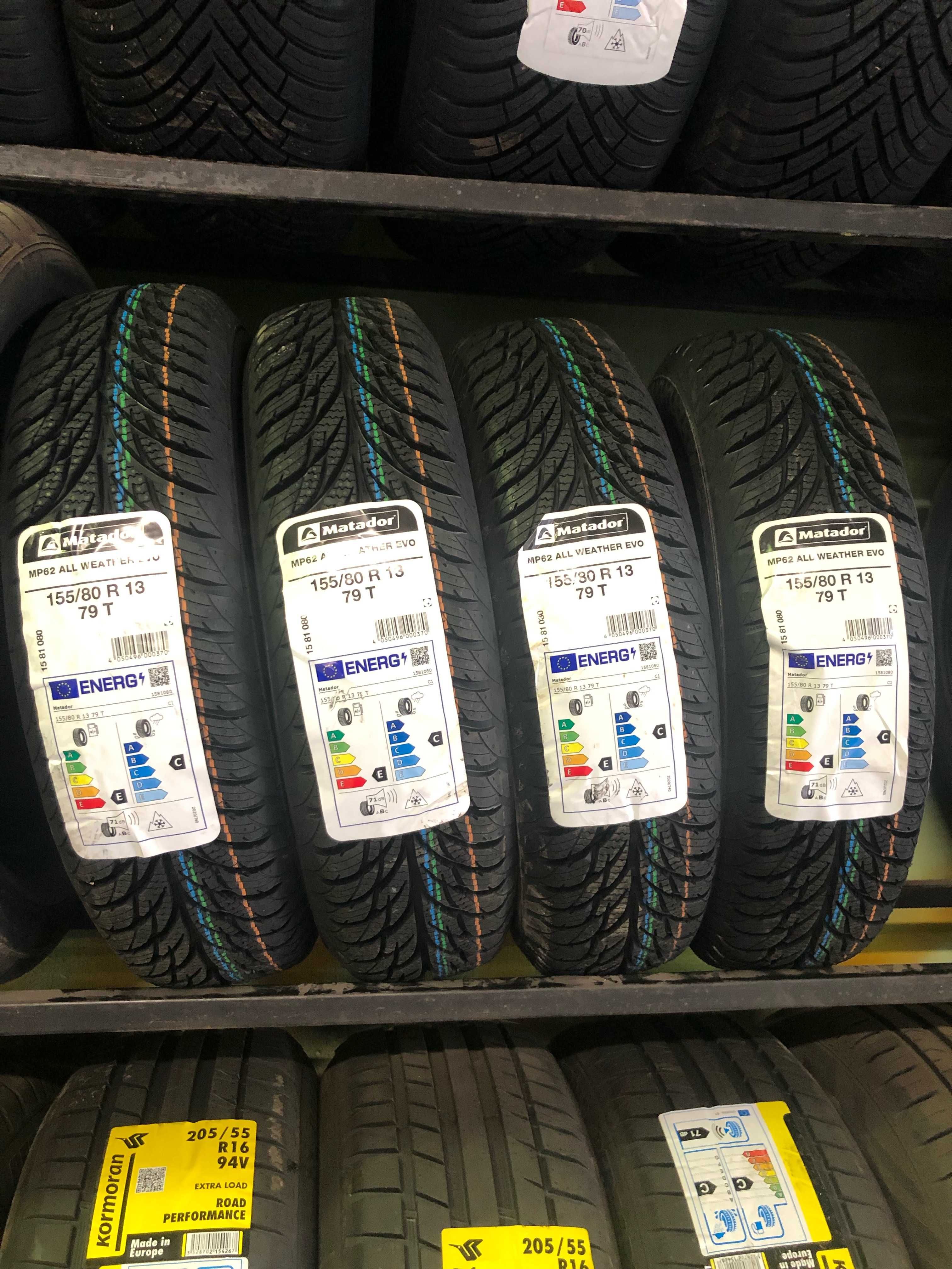 155/80R13 Cztery nowe opony całoroczne Matador All Weather EVO