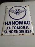 Placa de Esmalte - Hanomag