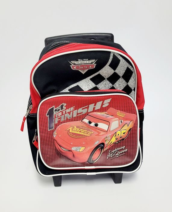 Walizka Plecak Na Kółkach Auta Cars Zygzak McQueen