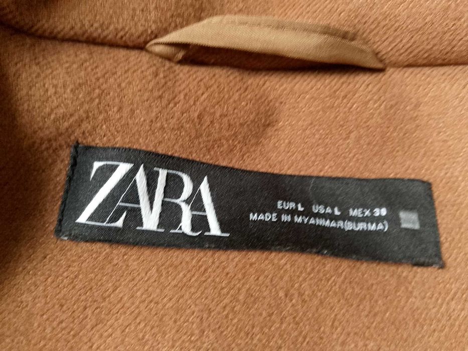Płaszcz damskie Zara rozmiar L