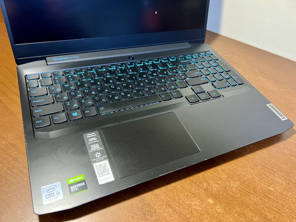 Ігровий Lenovo GTX1650/Core I5/16gb/512Gb/15.6/Новий SSD