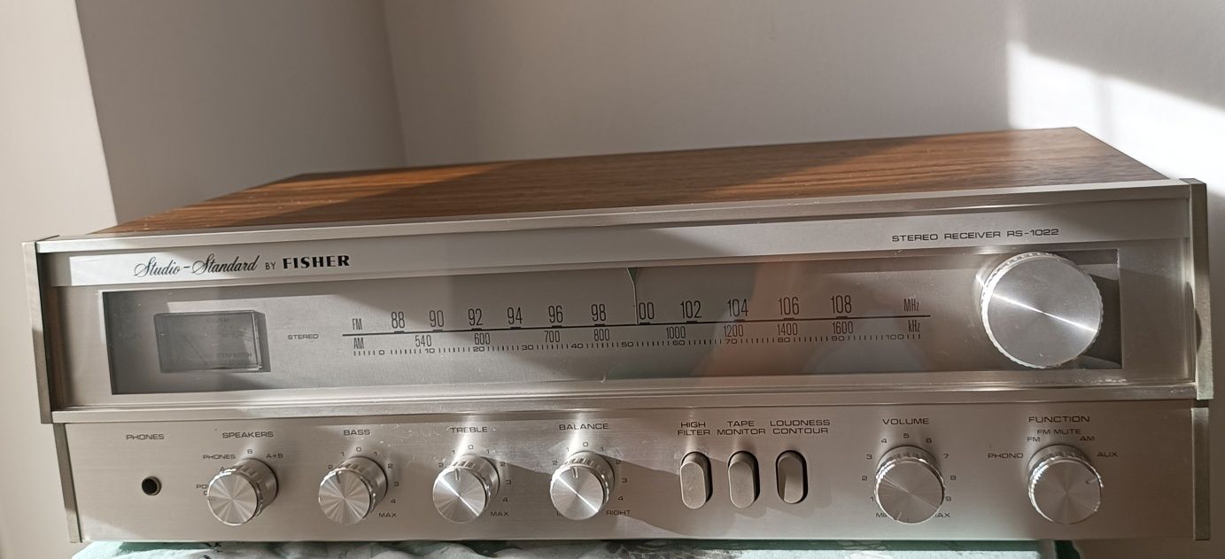 Kolumny Sansui SP-2000, Amplituner Fisher Rs-1022