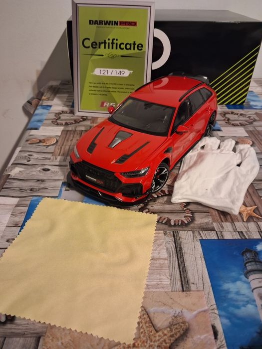Audi RS6 Avant darwin pro kilo works 1:18 kolekcjonerski
