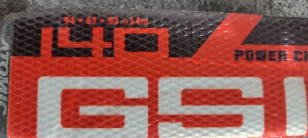 Narty 140 cm Atomic GS + Atomic EVOX 7