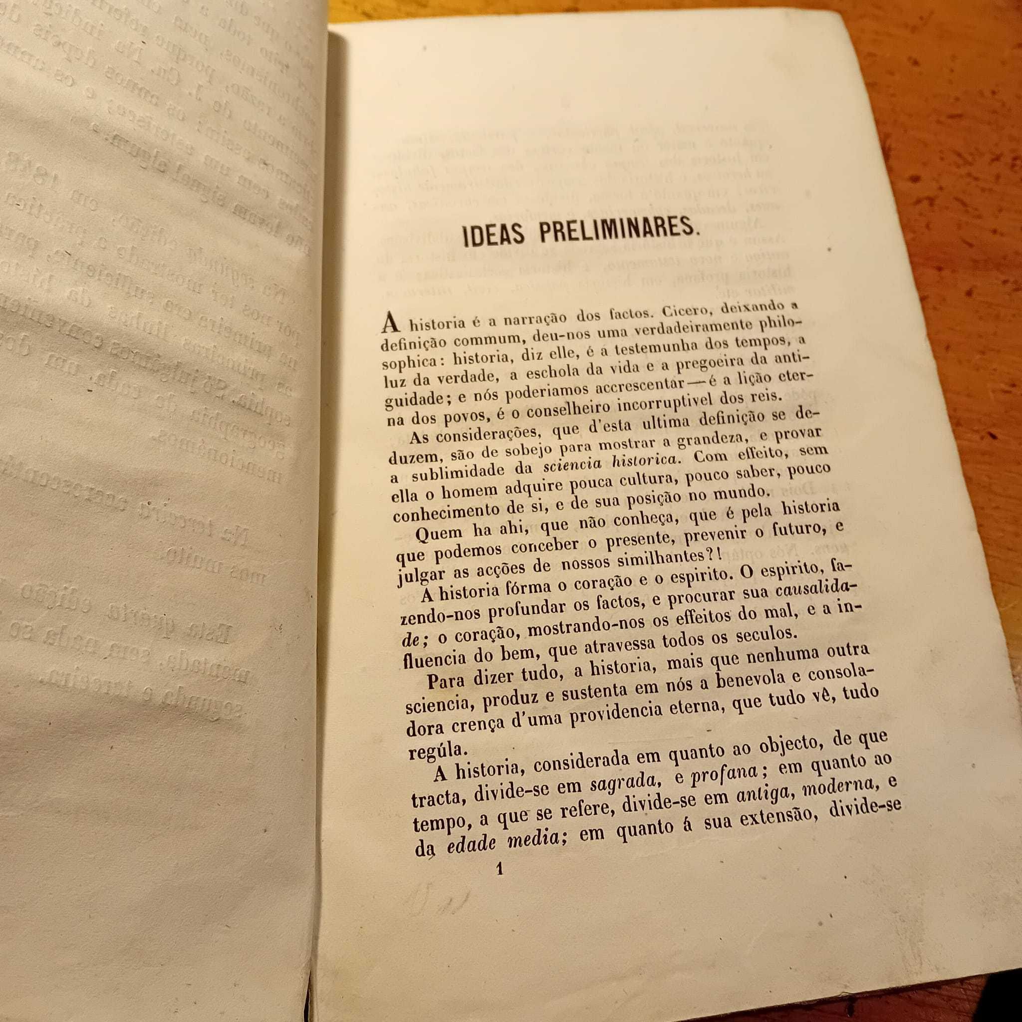 Compenio de Historia Para Uso das Escholas 1856